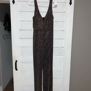 Sparkly jumpsuit!